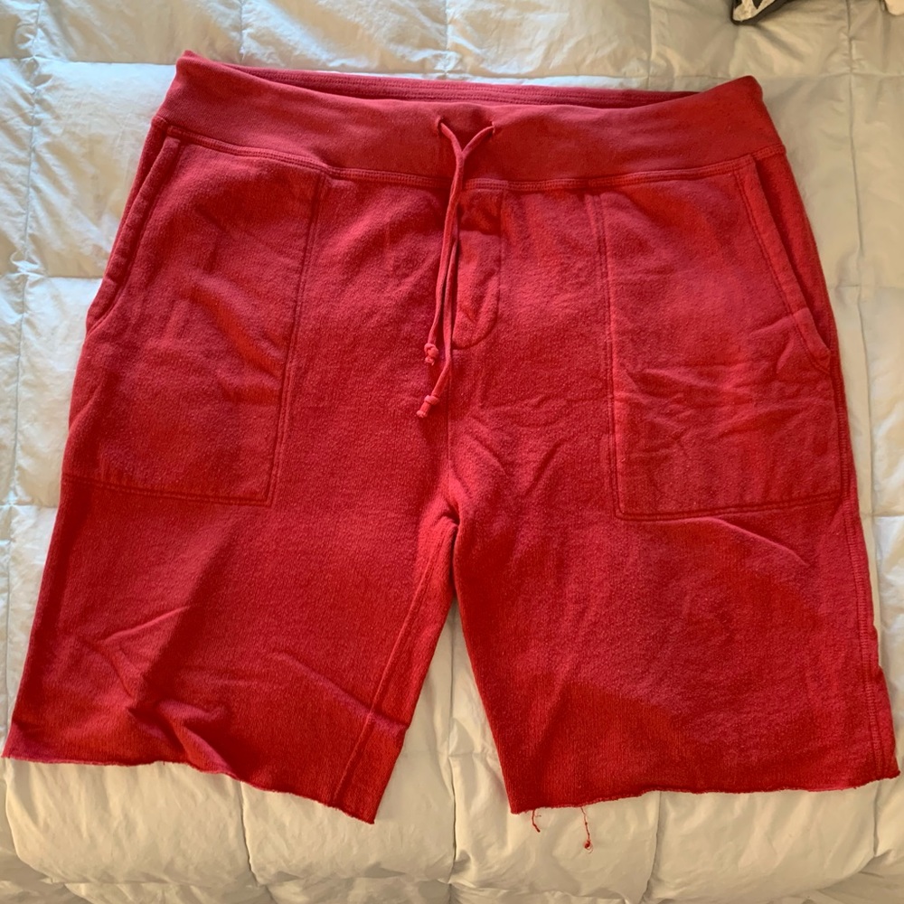 Red Polo Shorts - Size XL
